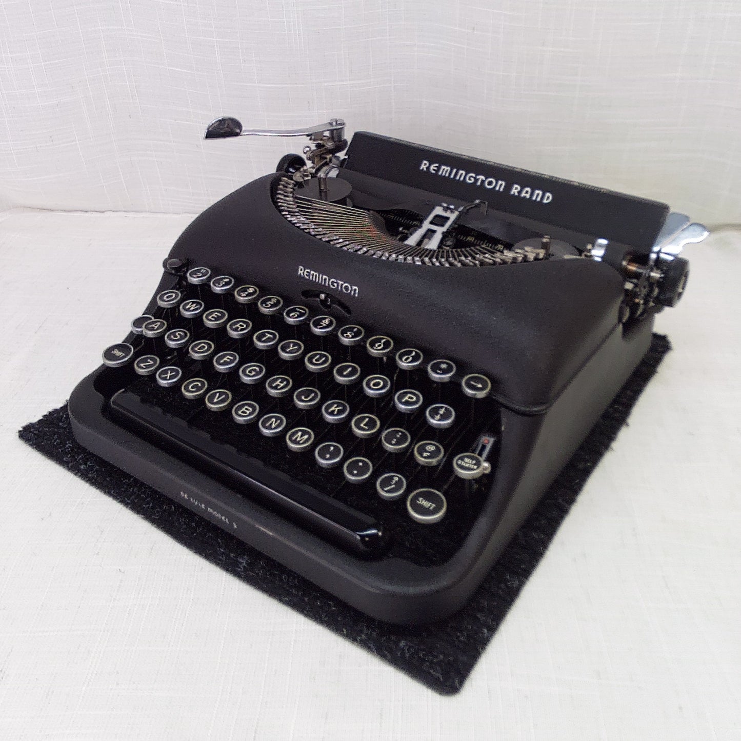 Remington De Luxe Model 5, 1948
